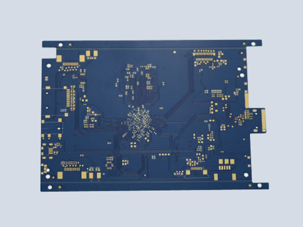 6層藍油通孔PCB板