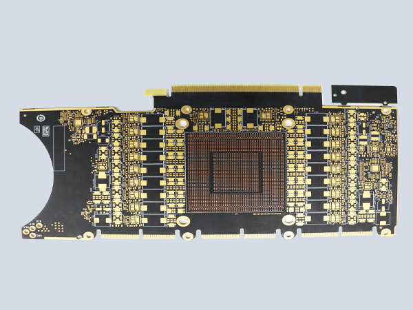 12層金手指顯卡pcb線路板